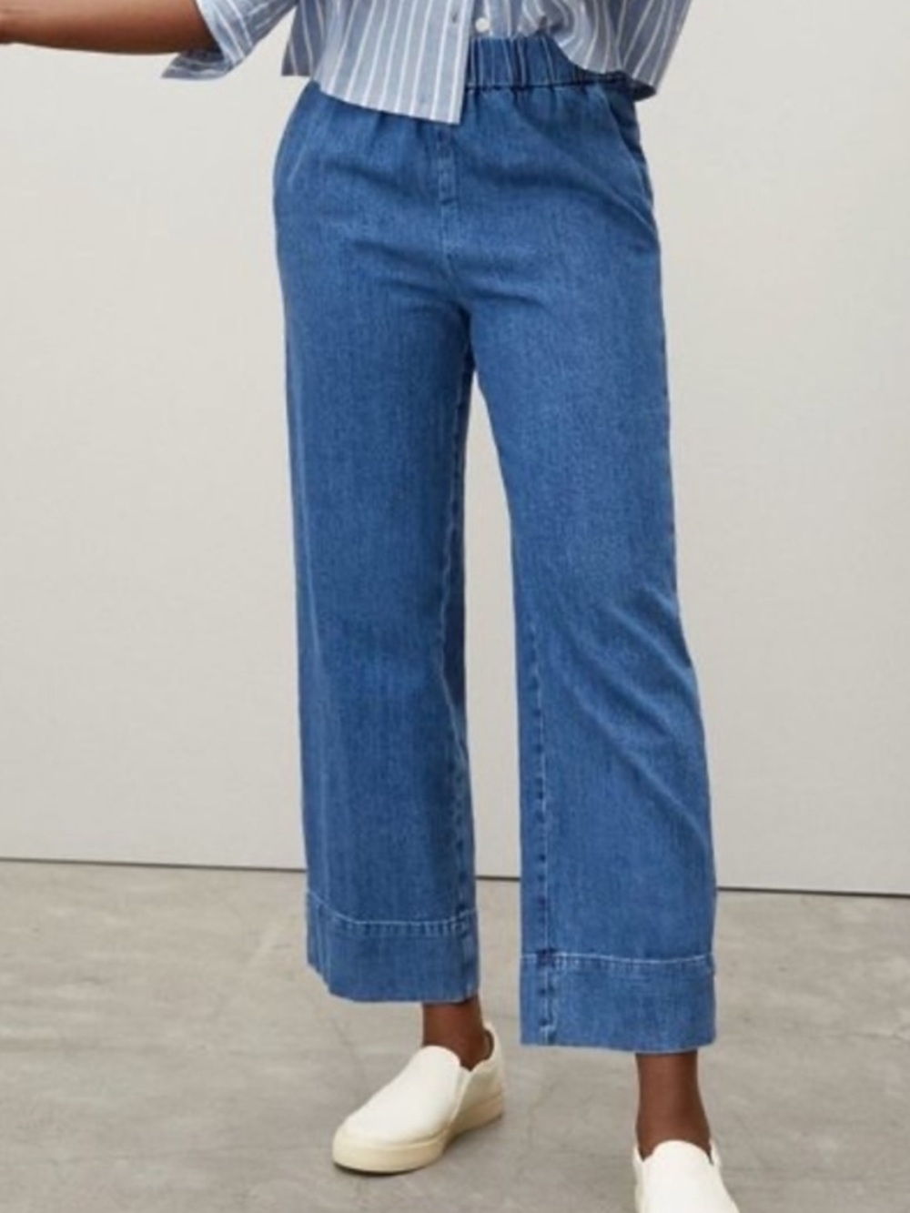 Everlane The Easy Jean Pull On Jeans denim size 4